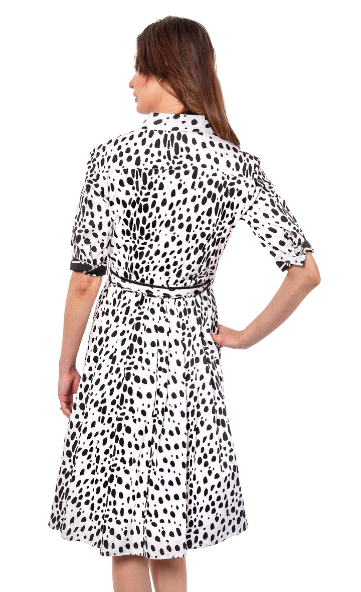 Dizzy-Lizzie Mrs. Maisel Dress - Zebra Print available at Barbara Katz