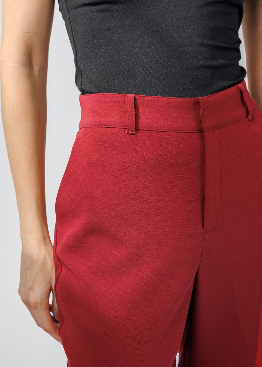 Cinq a Sept Kerry Pants in Wineberry available at Barbara Katz