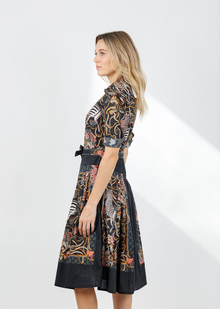 Dizzy-Lizzie Mrs. Maisel Dress in Zebra Print available at Barbara Katz
