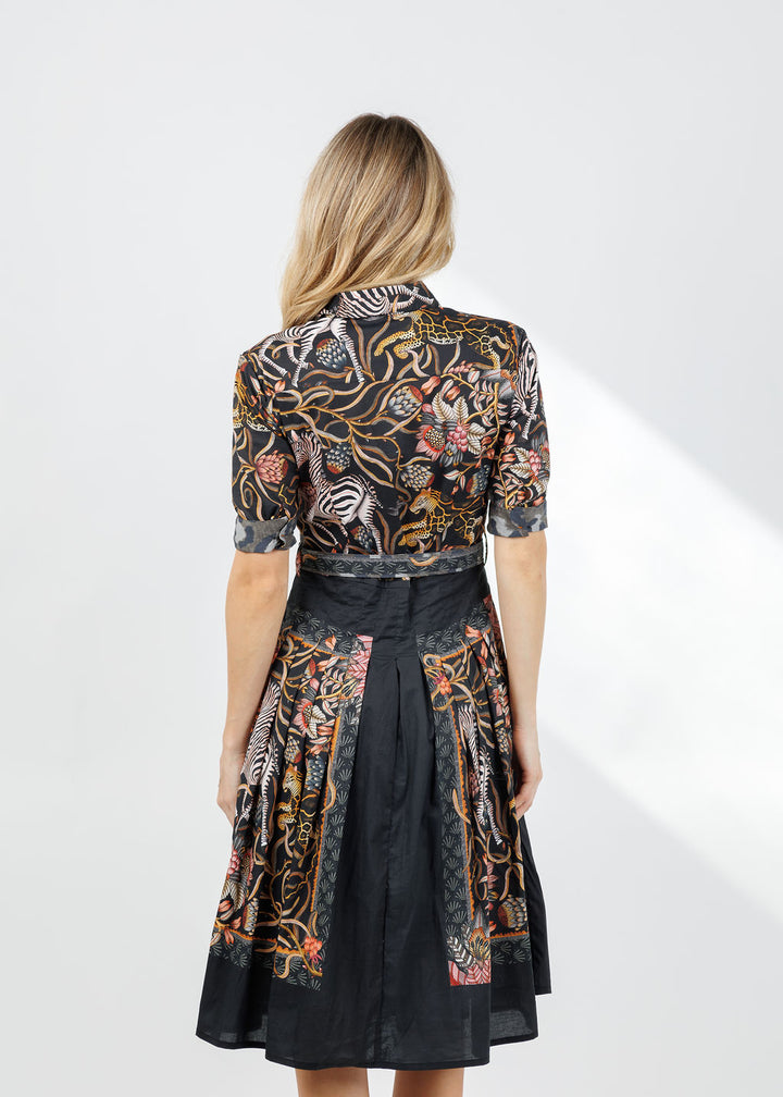 Dizzy-Lizzie Mrs. Maisel Dress in Zebra Print available at Barbara Katz