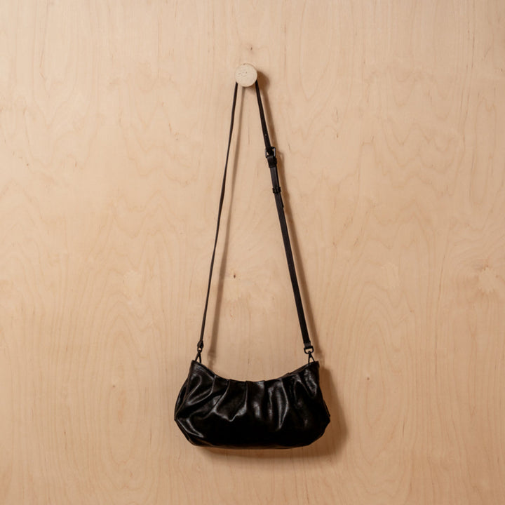 Daniella Lehavi Bali Braided Landscape Bag in Black available at Barbara Katz