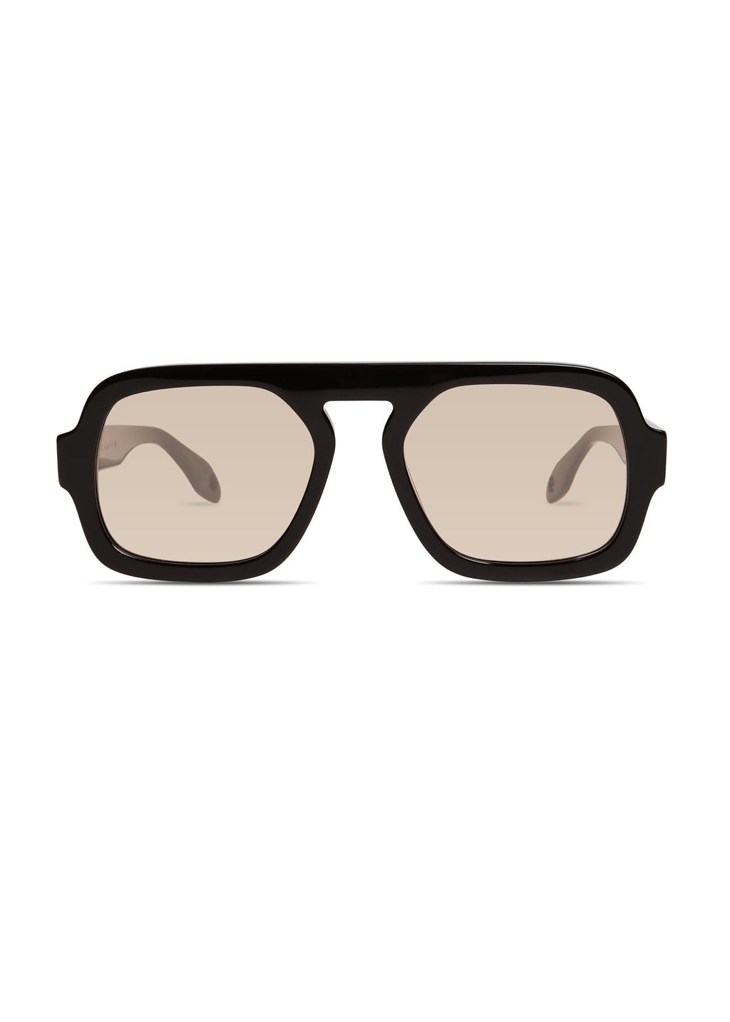 Elisa Johnson Jane Sunglasses - Gloss Black – Barbara Katz