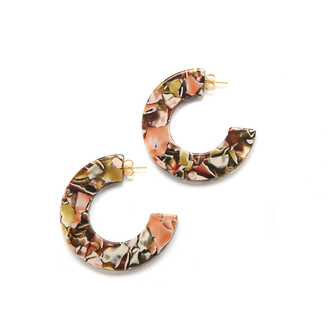 PONO Gia Earrings in Basil available at Barbara Katz