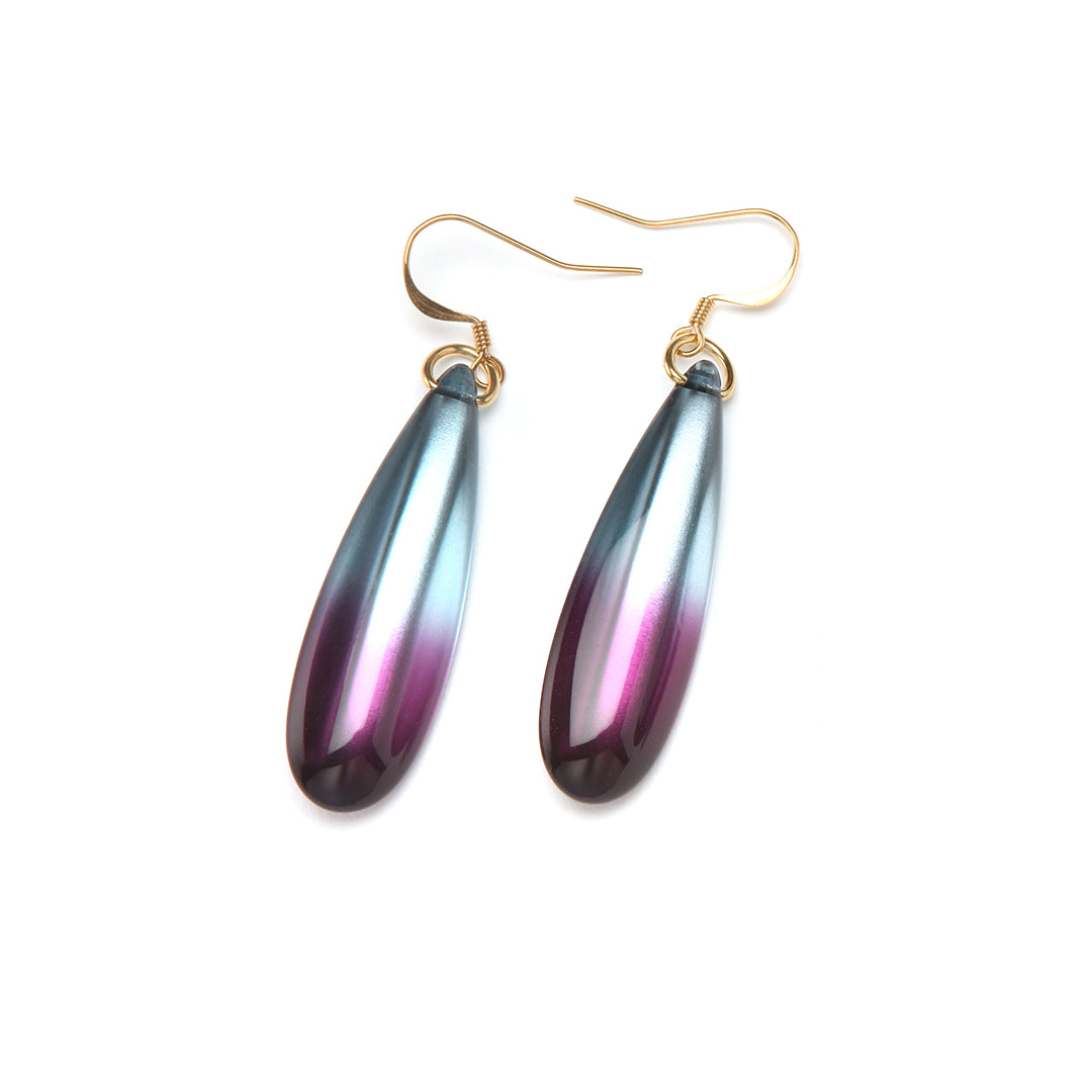 PONO Silvia H20 Earrings in Violet Sky available at Barbara Katz