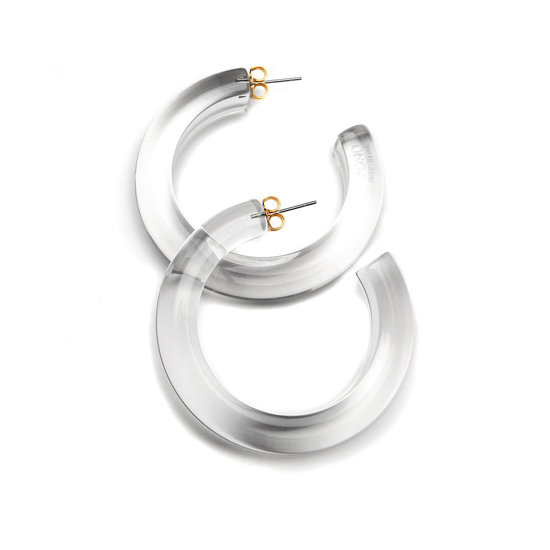 PONO Jane Earrings in Crystal available at Barbara Katz