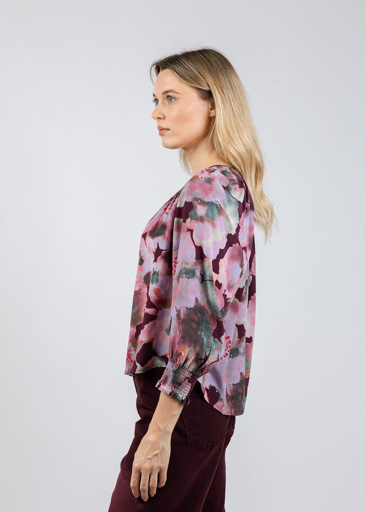 Rails Mariah Top in Magenta Verbena available at Barbara Katz