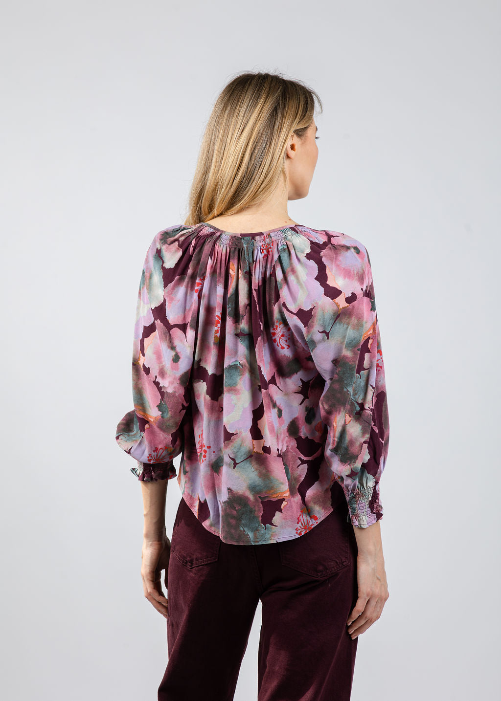 Rails Mariah Top in Magenta Verbena available at Barbara Katz