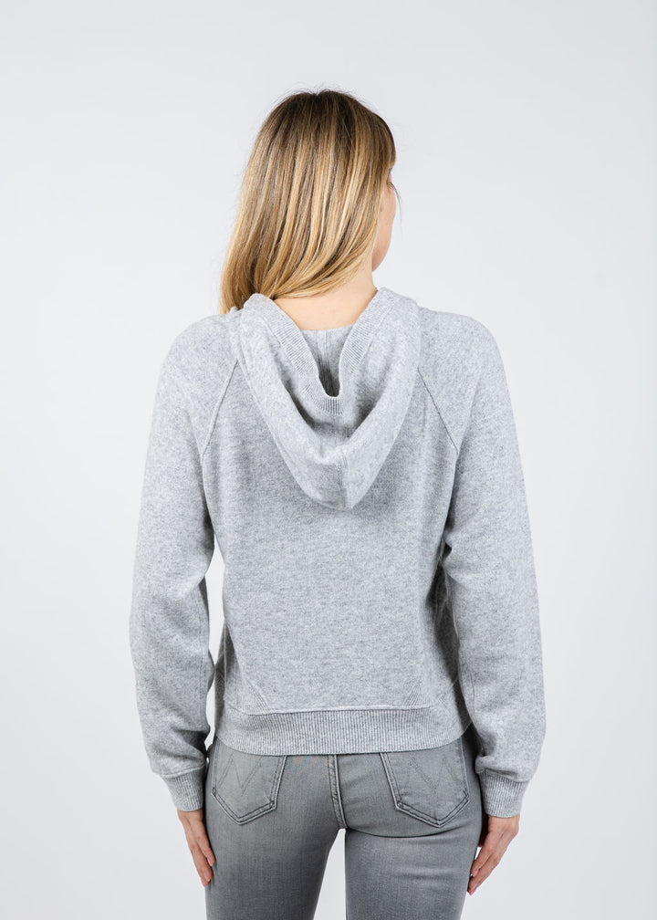 Whisper by Brodie Lola Hoodie in Super Grey available at Barbara Katz