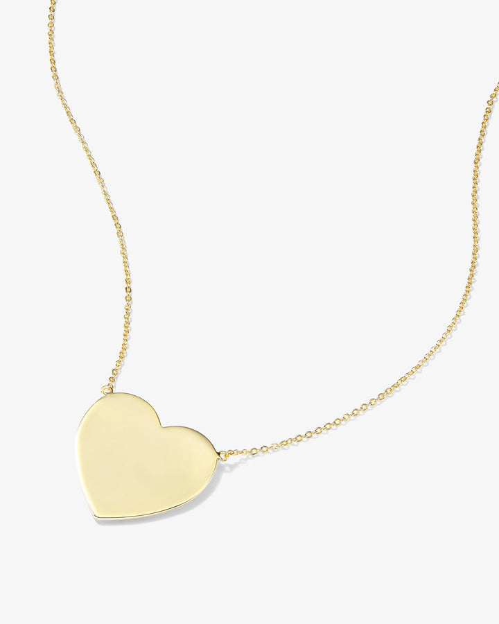 Gold Melinda Maria XL You Have My Heart Necklace 15"
