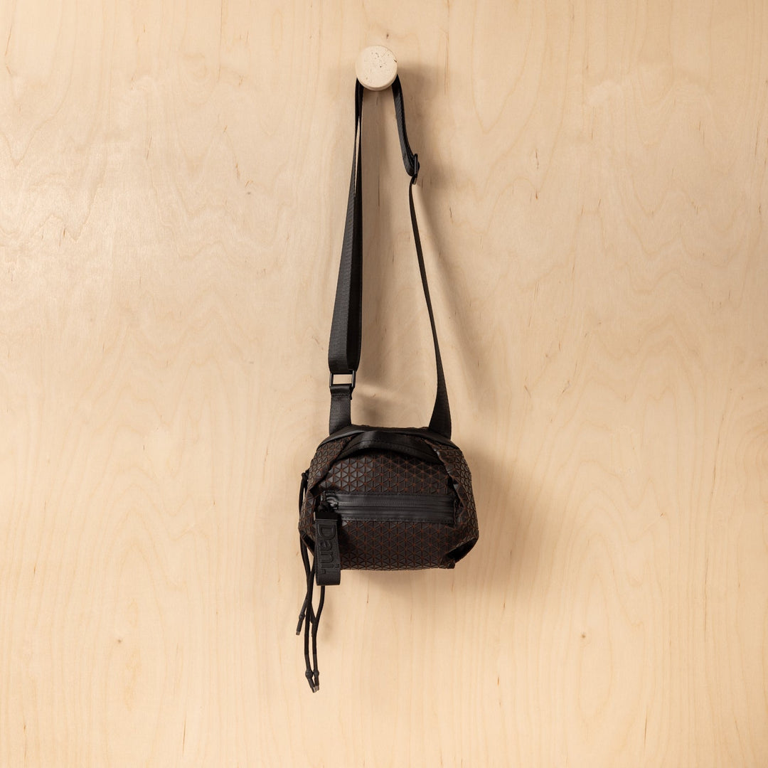 Daniella Lehavi Bonnie Mini Crossbody Bag in Geo Chocolate available at Barbara Katz