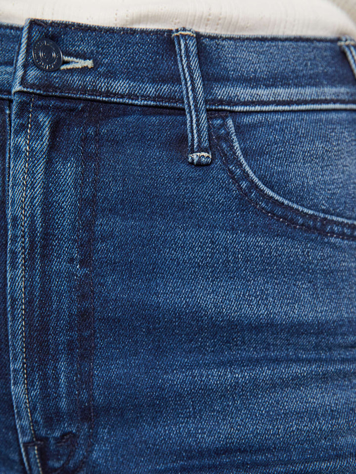 Mother The Hustler Roller Sneak Jeans - Homecoming High available at Barbara Katz