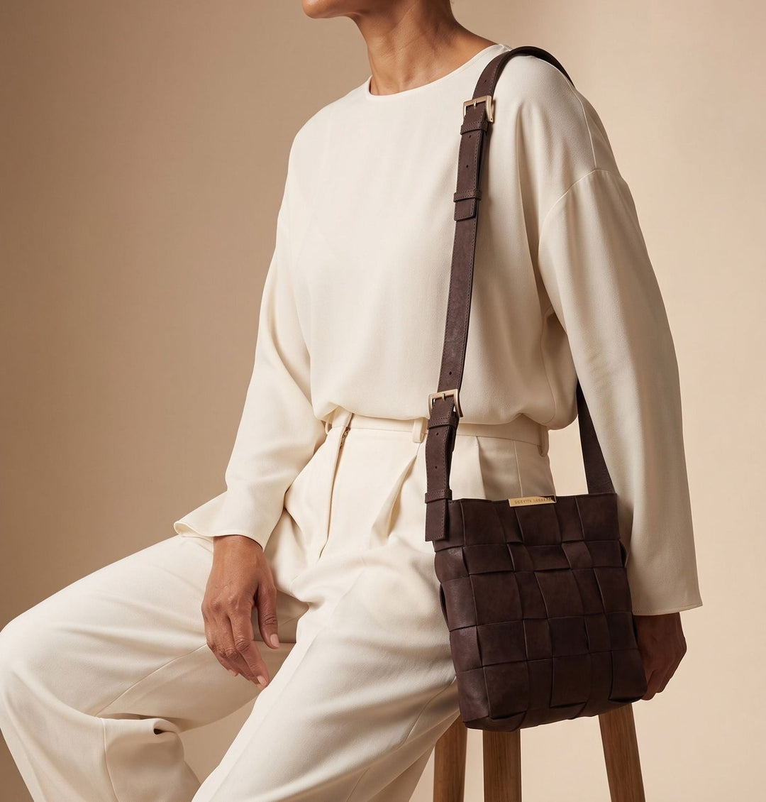 Daniella Lehavi Philly Small Hobo Bag in Espresso available at Barbara Katz