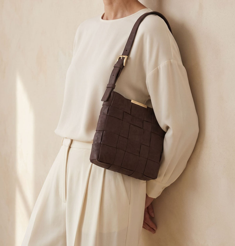 Daniella Lehavi Philly Small Hobo Bag in Espresso available at Barbara Katz