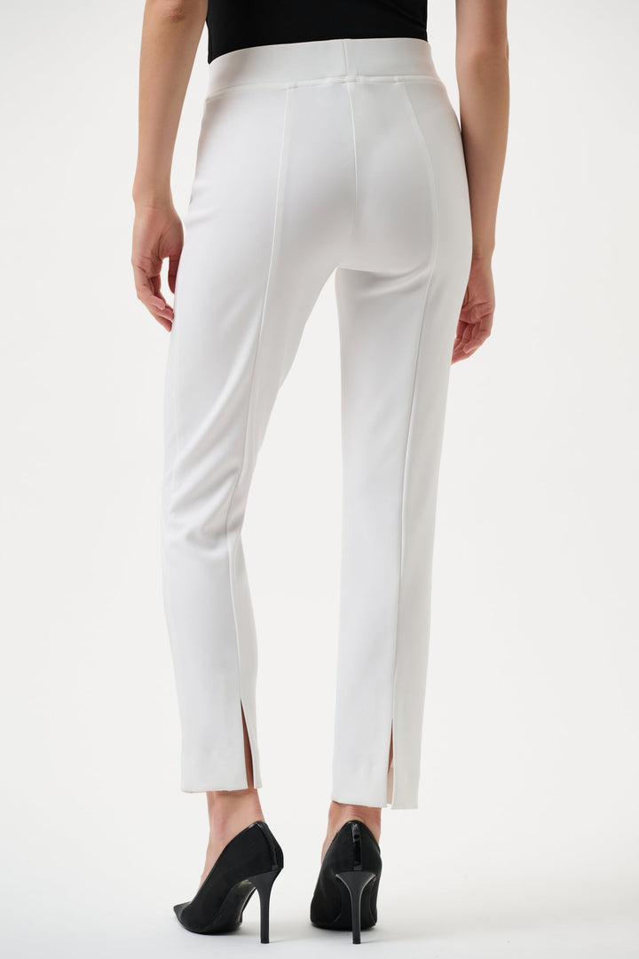 Joseph Ribkoff Classic Straight Pants in Vanilla available at Barbara Katz