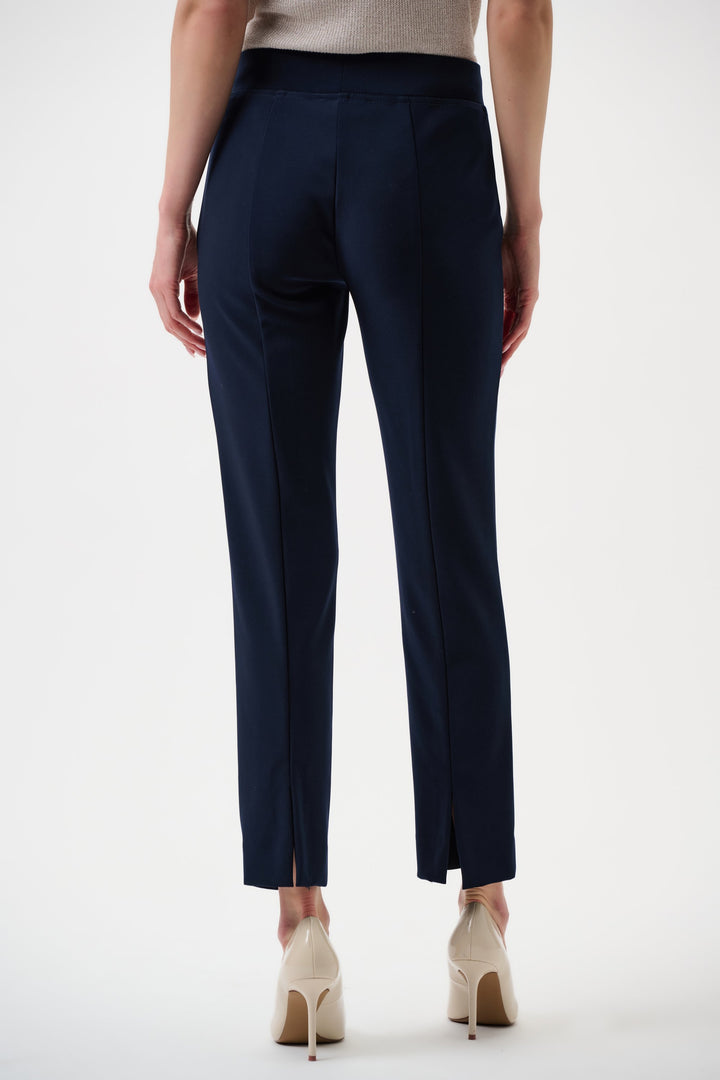 Joseph Ribkoff Classic Straight Pants in Midnight Blue available at Barbara Katz