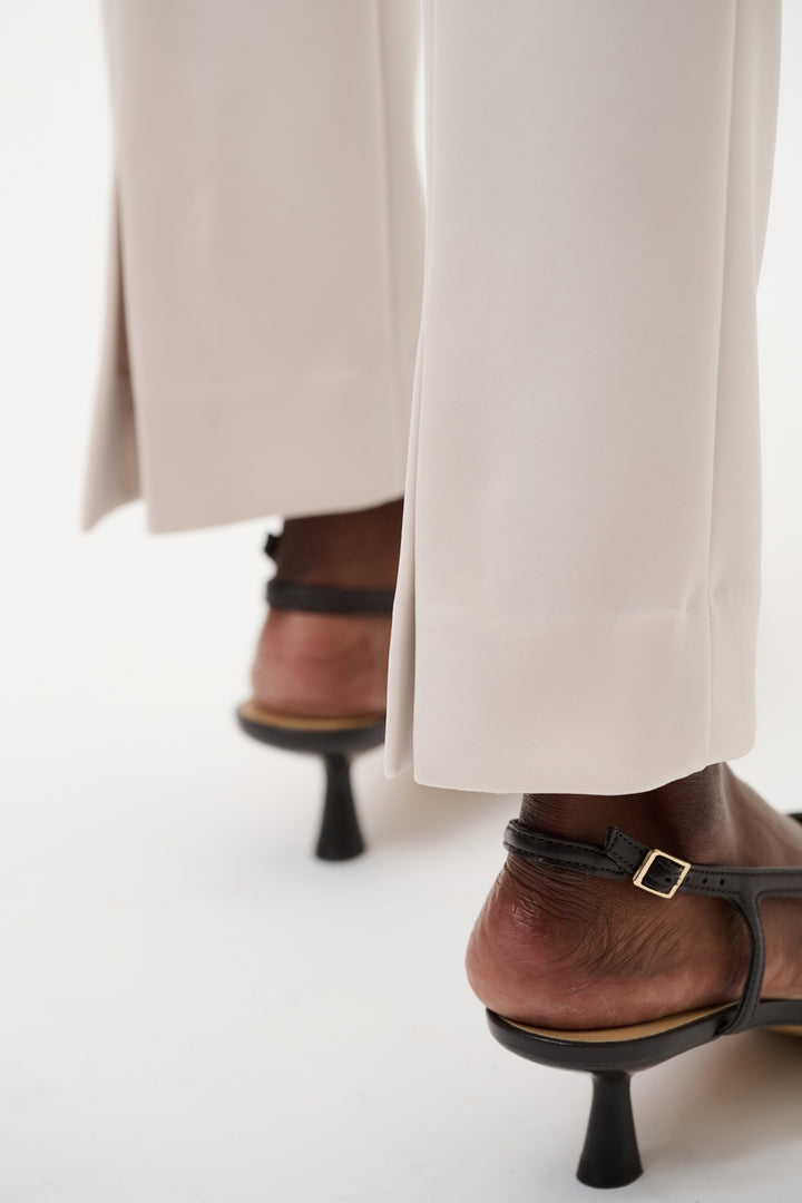 Joseph Ribkoff Classic Straight Pants in Mink available at Barbara Katz