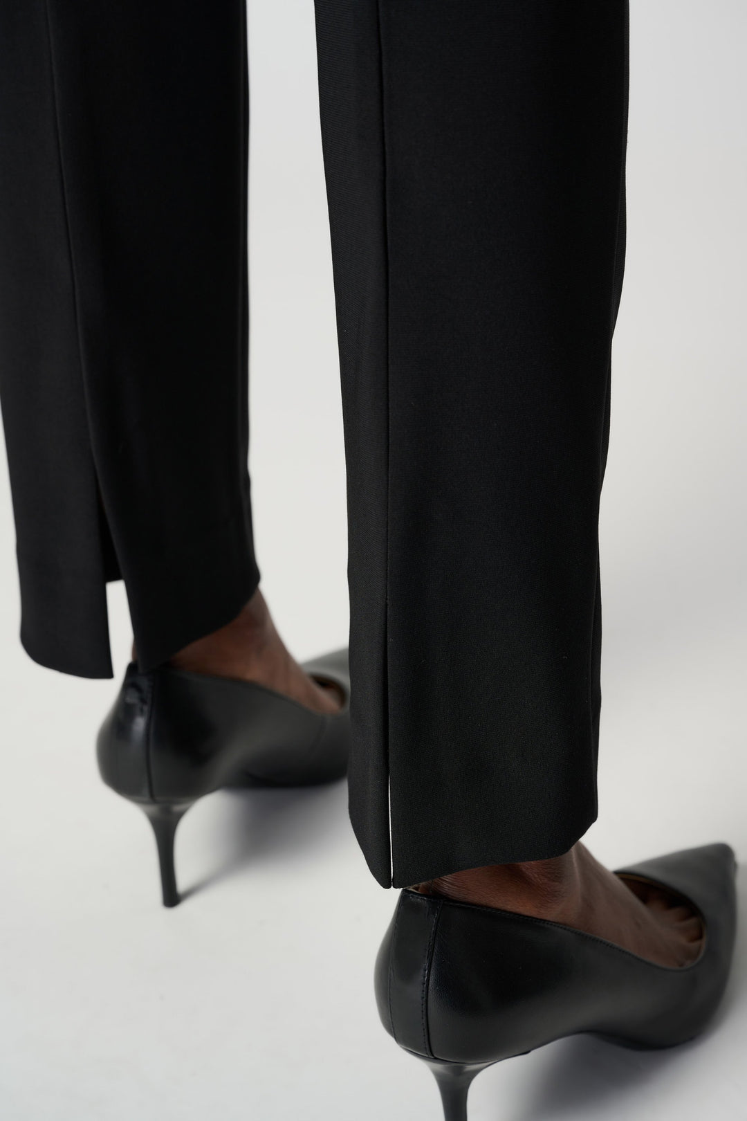 Joseph Ribkoff Classic Straight Pants in Black available at Barbara Katz