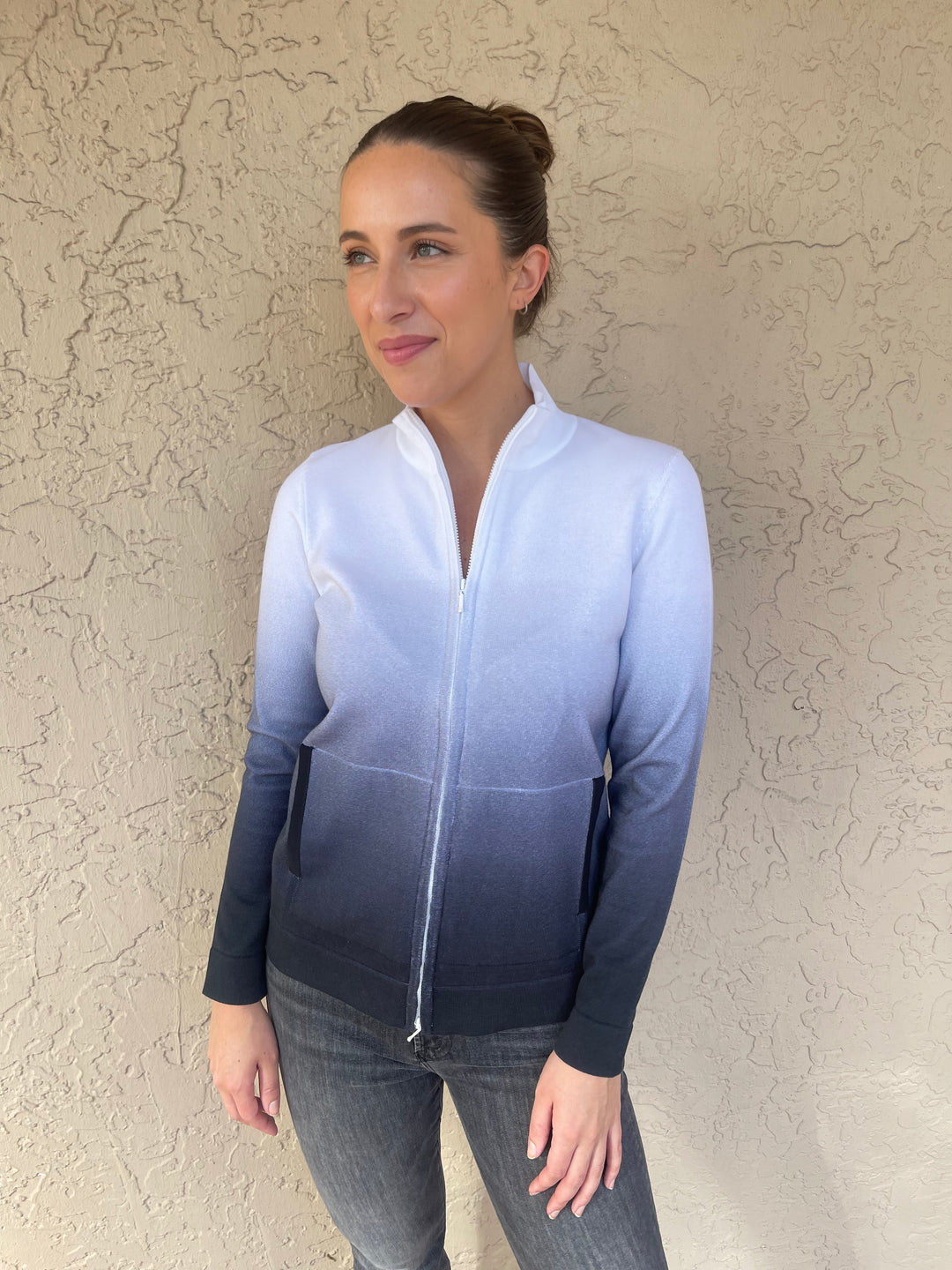 Edinburg Knitwear Ombre Jacket