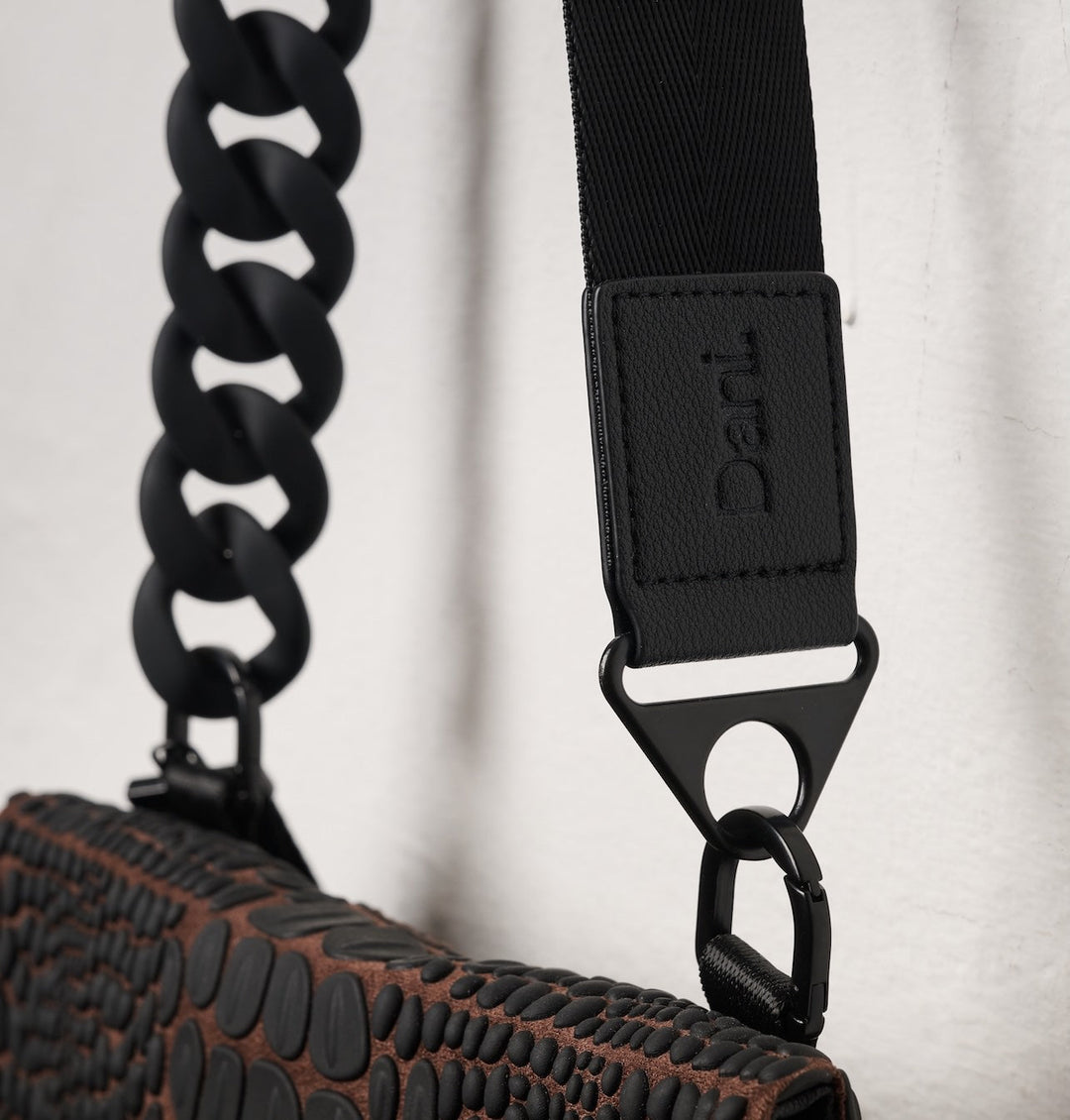 Daniella Lehavi Tokyo Clutch Bag in Cafe available at Barbara Katz