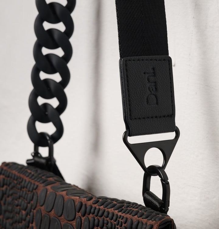 Daniella Lehavi Tokyo Clutch Bag in Cafe available at Barbara Katz