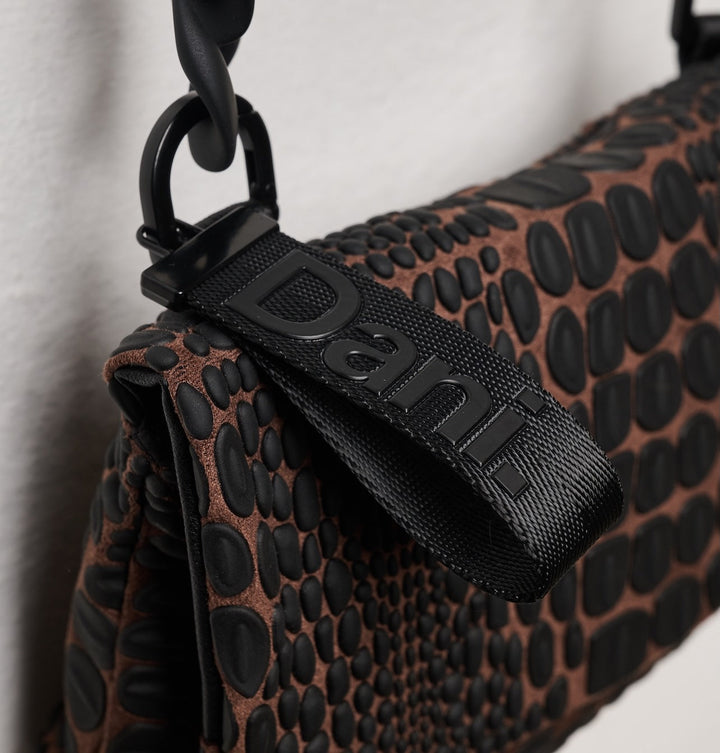 Daniella Lehavi Tokyo Clutch Bag in Cafe available at Barbara Katz