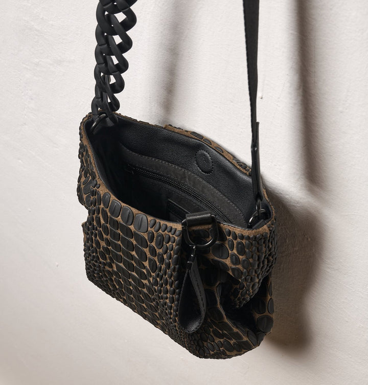 Daniella Lehavi Tokyo Bali Bag in Moss available at Barbara Katz