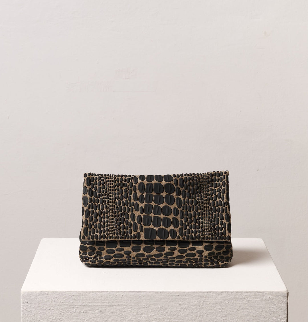 Daniella Lehavi Tokyo Clutch Bag in Cream available at Barbara Katz