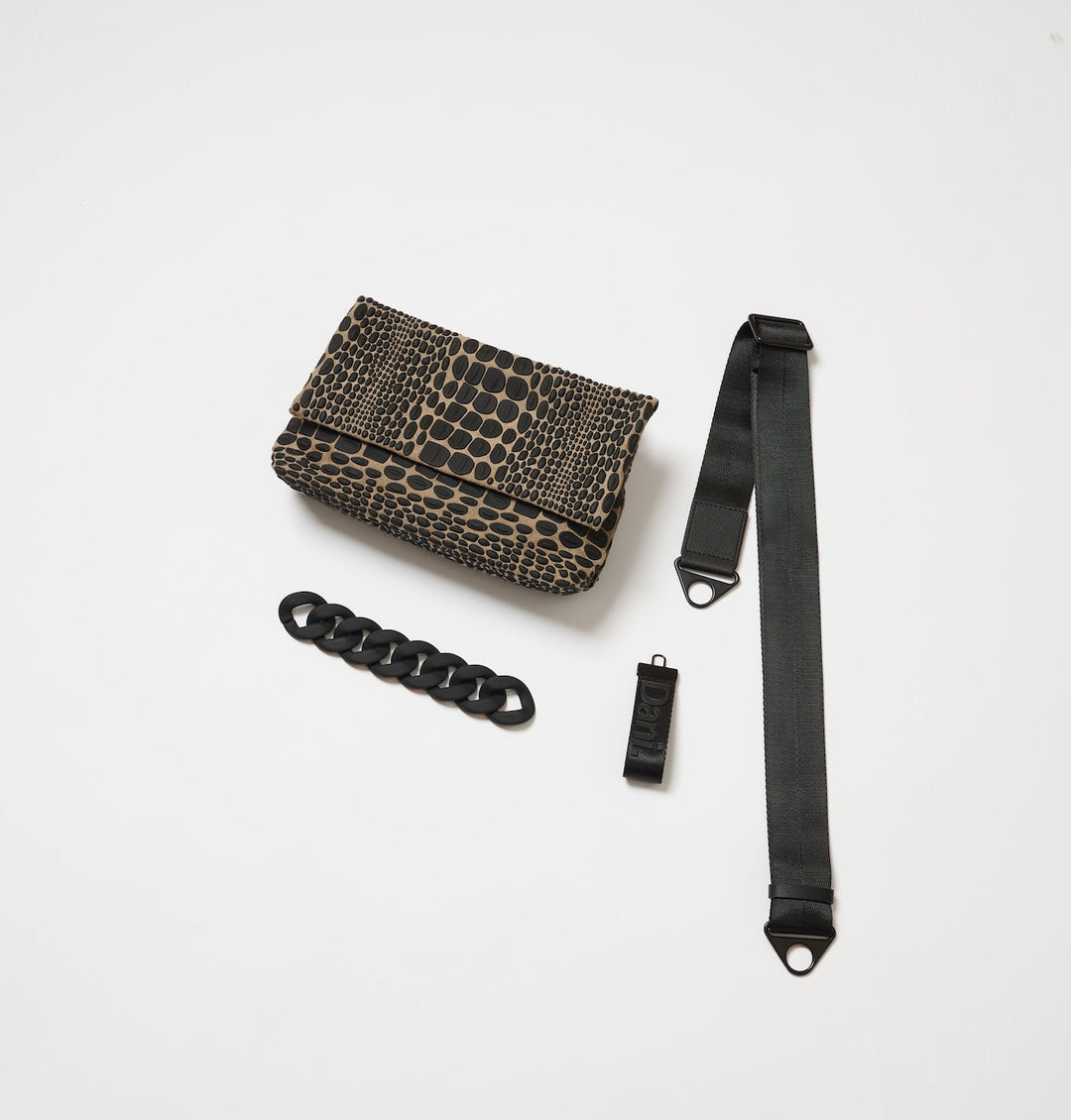 Daniella Lehavi Tokyo Clutch Bag in Cream available at Barbara Katz