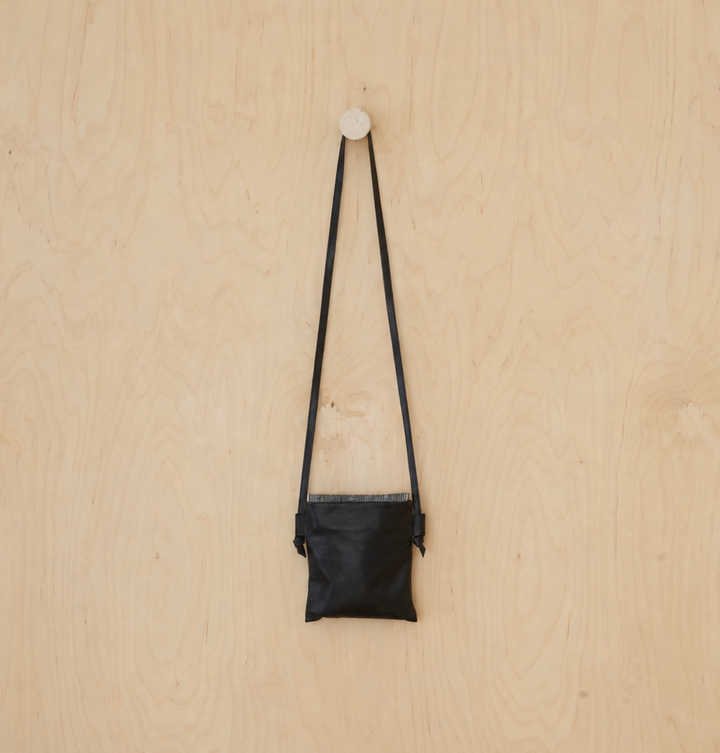 Daniella Lehavi Ariella Pocket in Black &amp; White Stripes available at Barbara Katz