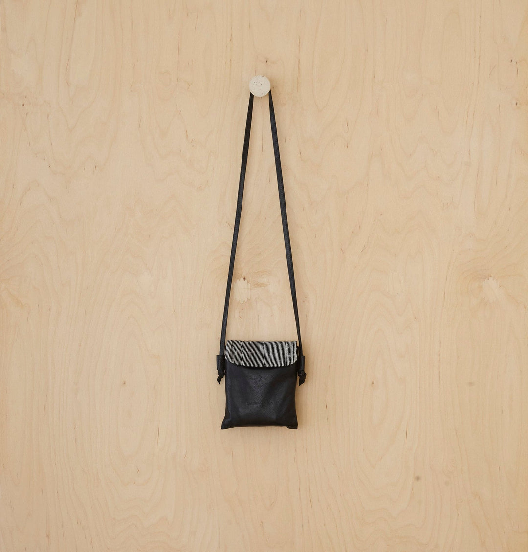 Daniella Lehavi Ariella Pocket in Black &amp; White Stripes available at Barbara Katz