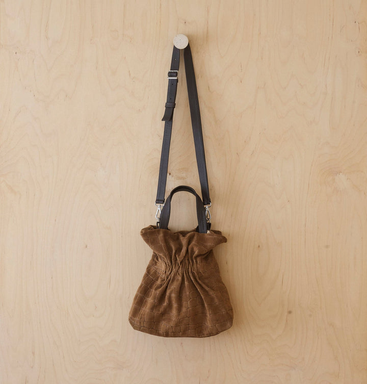 Daniella Lehavi Salina Shopper Bag in Brown Croco available at Barbara Katz