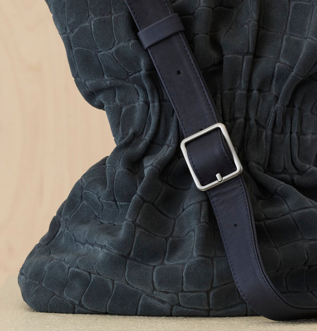 Daniella Lehavi Salina Shopper Bag in Teal Croco available at Barbara Katz