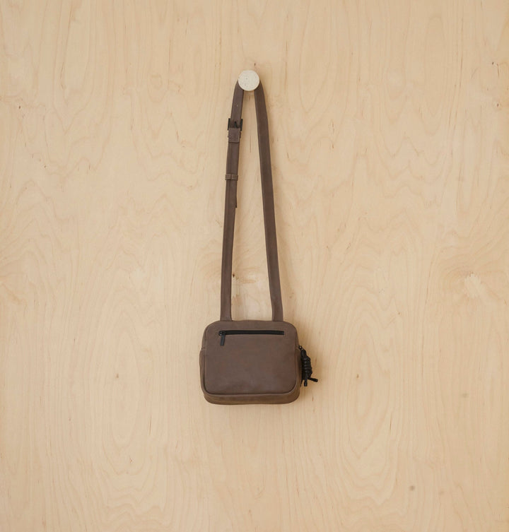 Daniella Lehavi Louise Loop Mini Box Crossbody Bag in Clay available at Barbara Katz