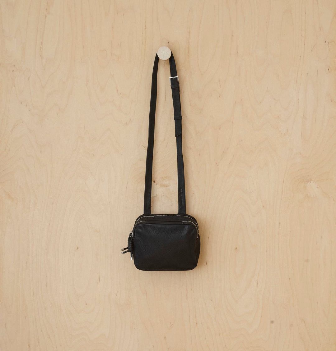 Daniella Lehavi Louise Loop Mini Box Crossbody Bag in Black available at Barbara Katz