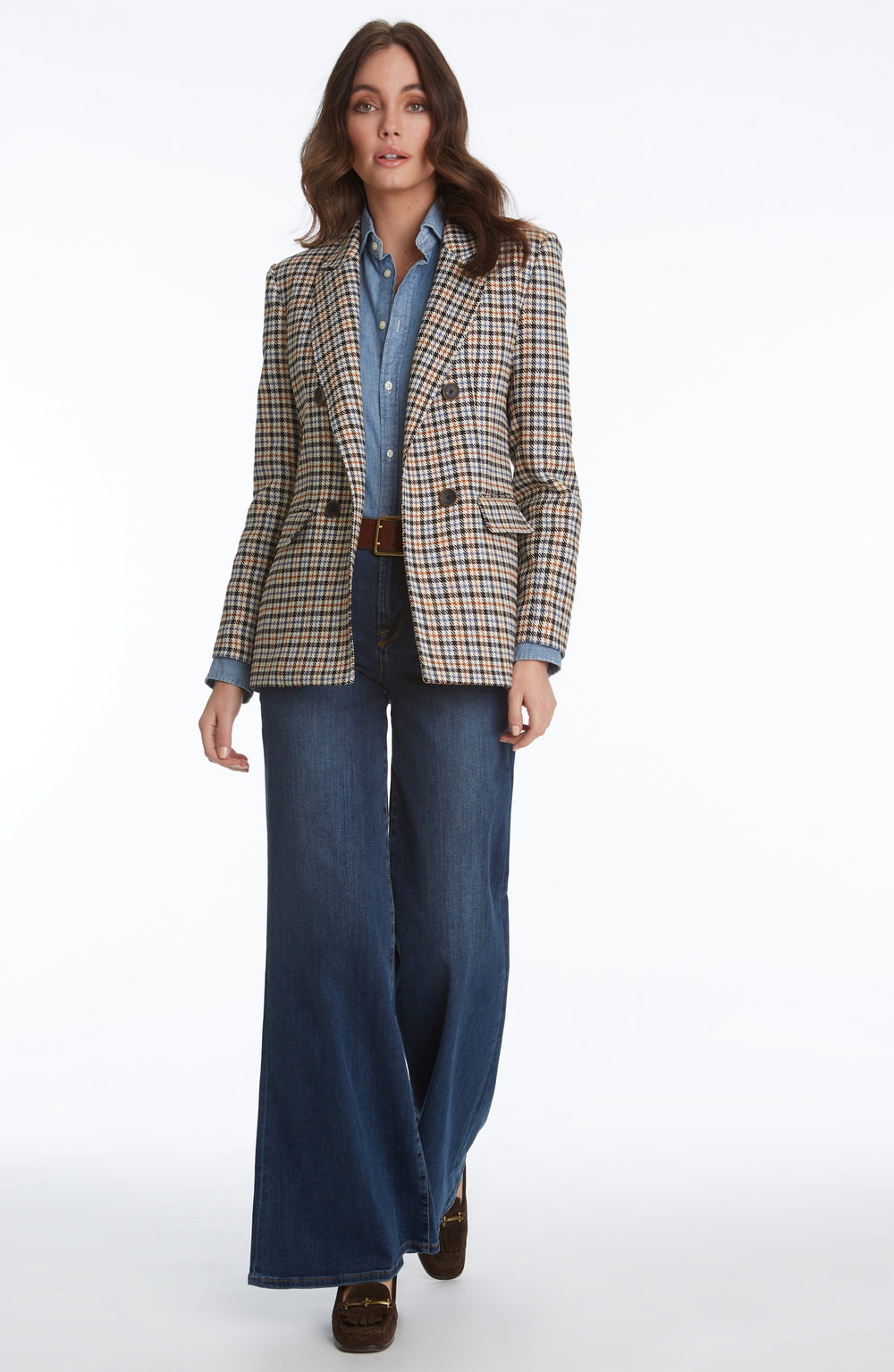 Elliott Lauren Plaid Blazer