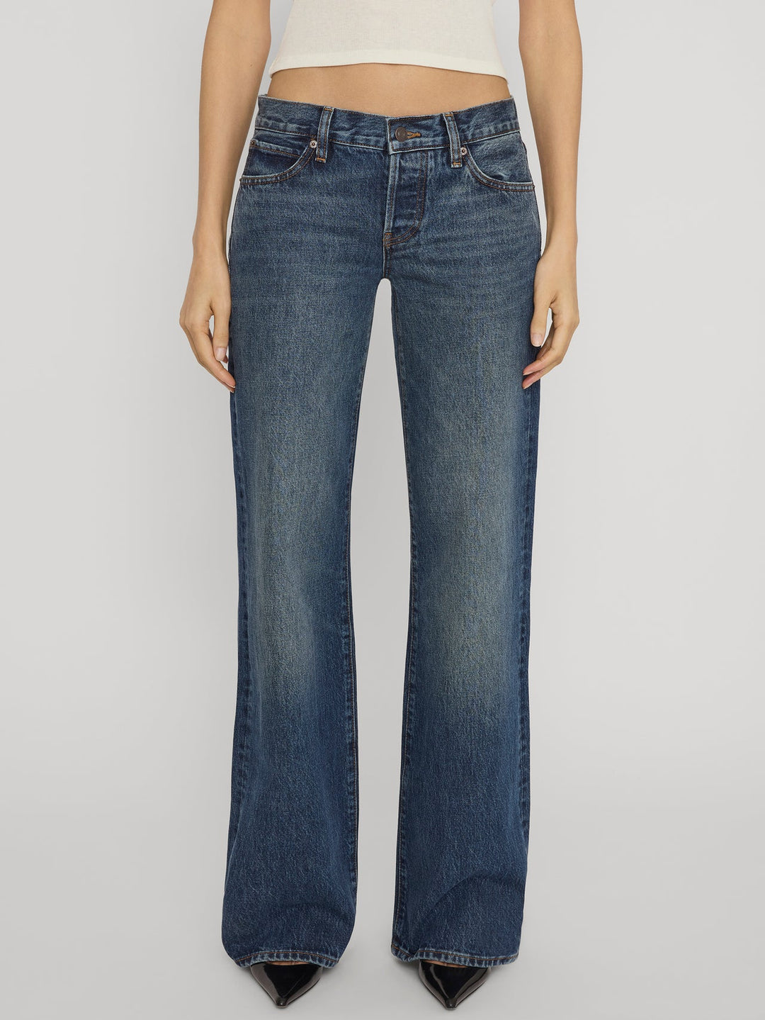 Frame The Gray Jeans  in Tolerate available at Barbara Katz