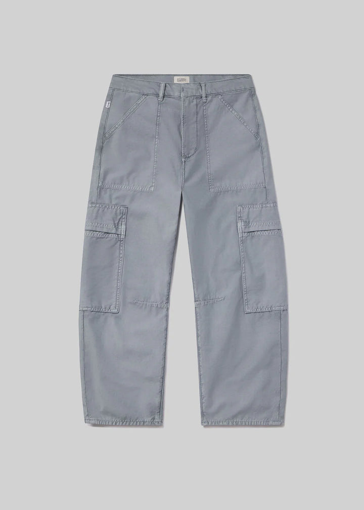 Citizens of Humanity Marcelle Low Slung Easy Cargo Pants in Hematite available at Barbara Katz