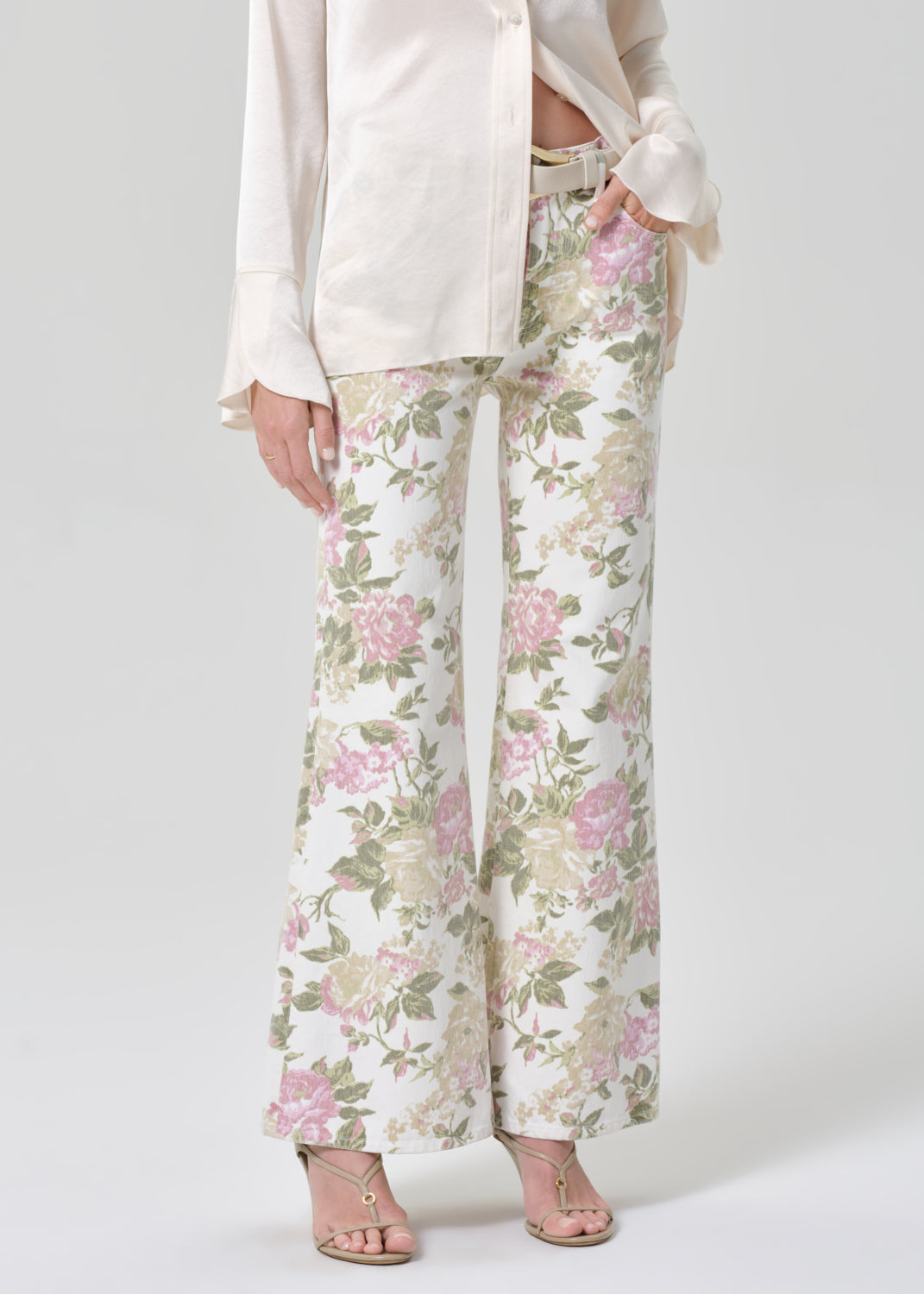 Citizens of Humanity Kimberly 70's Flare Jeans in English Rose available at Barbara Katz