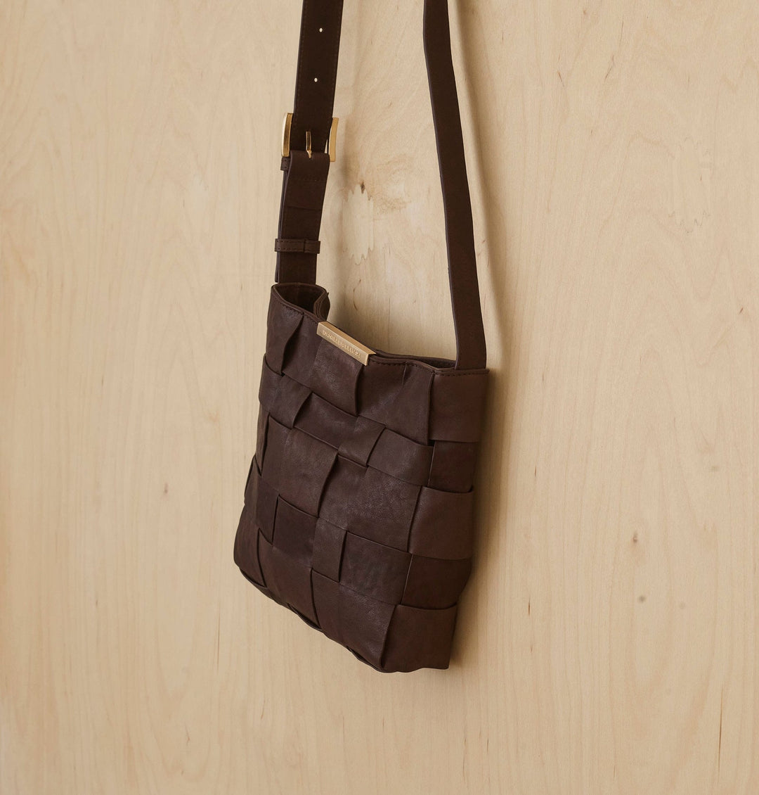 Daniella Lehavi Philly Small Hobo Bag in Espresso available at Barbara Katz