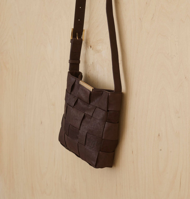 Daniella Lehavi Philly Small Hobo Bag in Espresso available at Barbara Katz