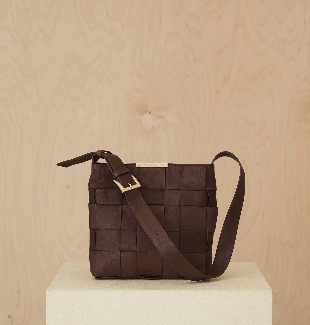 Daniella Lehavi Philly Small Hobo Bag in Espresso available at Barbara Katz