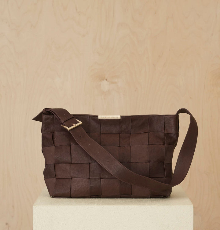 Daniella Lehavi Philly Tote Bag in Espresso available at Barbara Katz