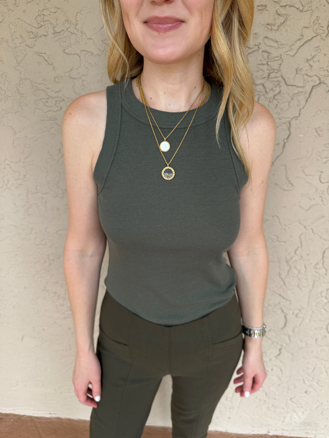 Turner Tank - Army Green