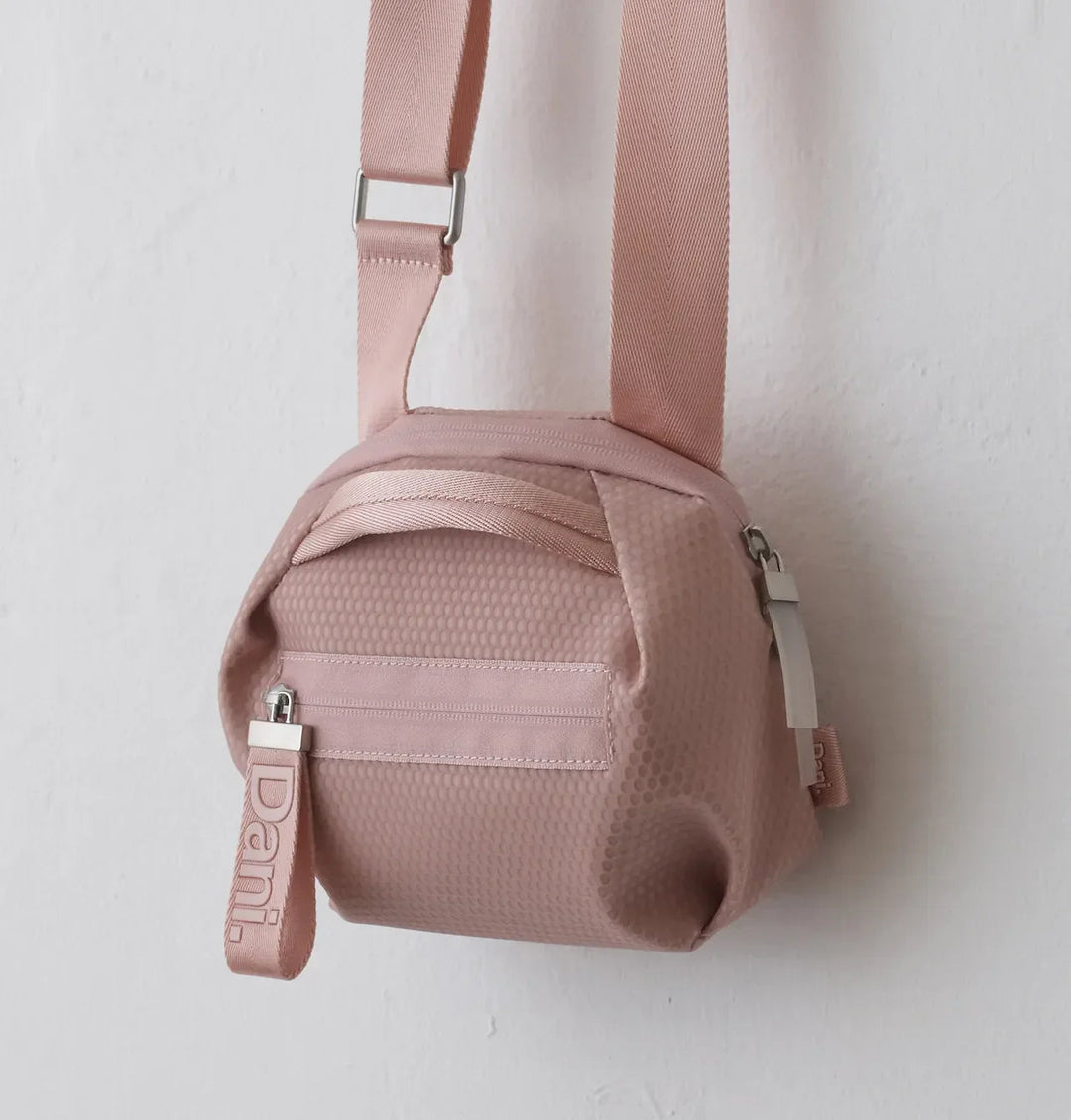 Daniella Lehavi Bonnie Mini Crossbody Bag - Pink Lemonade available at Barbara Katz