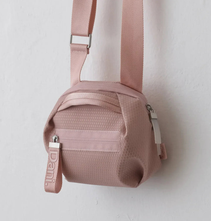 Daniella Lehavi Bonnie Mini Crossbody Bag - Pink Lemonade available at Barbara Katz
