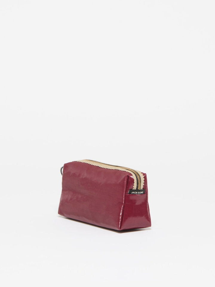 Jack Gomme Blush Linen Case in Cherry available at Barbara Katz