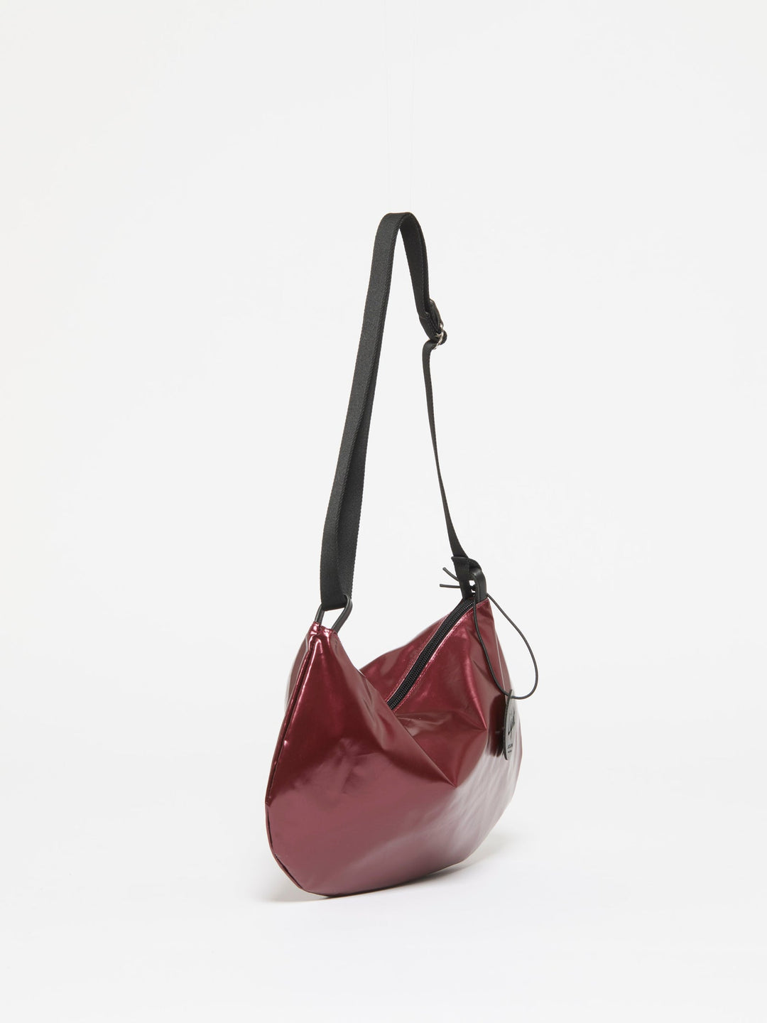 Jack Gomme Filo Light Original Shoulder Bag in Shiny Madere available at Barbara Katz