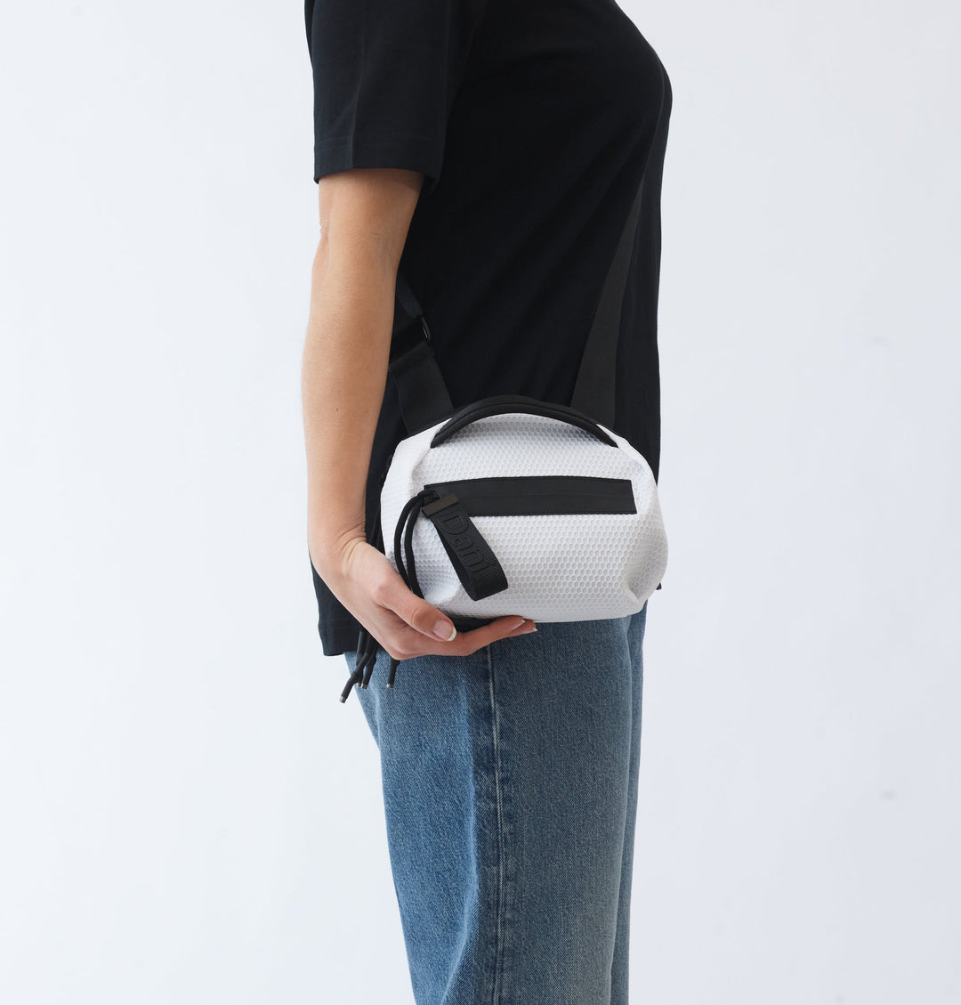 Daniella Lehavi Bonnie Mini Crossbody Bag - Pearl available at Barbara Katz