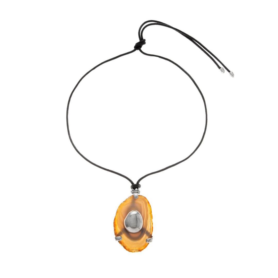 Ben Amun Otero Necklace in Agate available at Barbara Katz