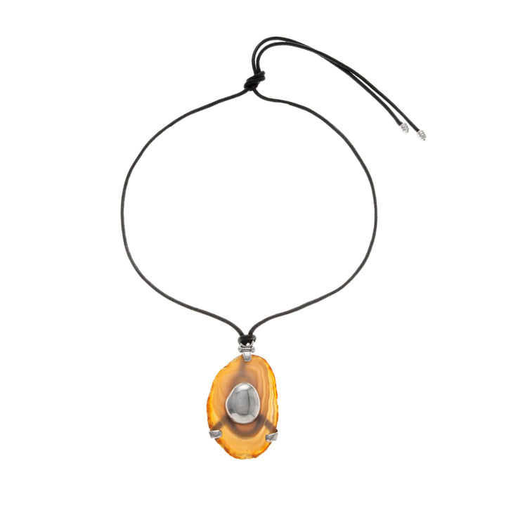 Ben Amun Otero Necklace in Agate available at Barbara Katz